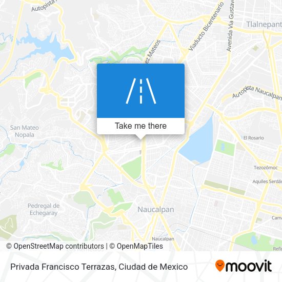 Mapa de Privada Francisco Terrazas