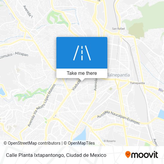 Calle Planta Ixtapantongo map