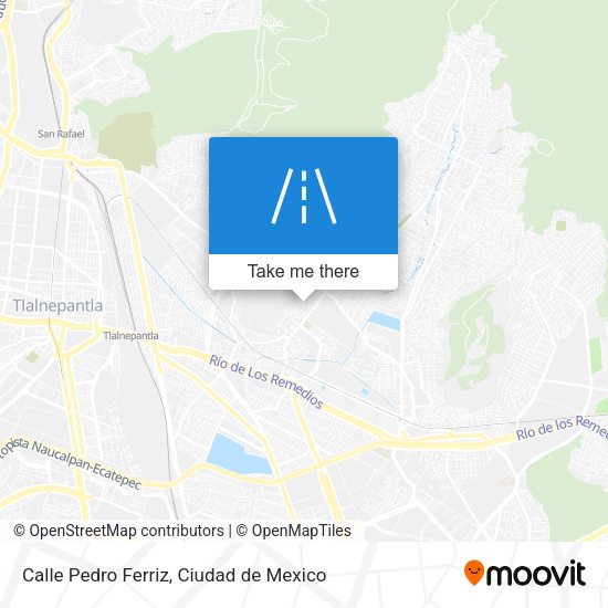 Mapa de Calle Pedro Ferriz