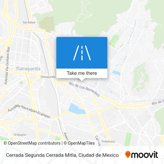 Cerrada Segunda Cerrada Mitla map