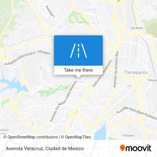 Mapa de Avenida Veracruz