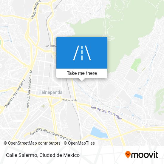Calle Salermo map