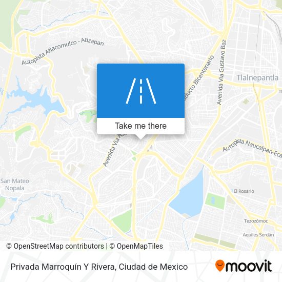 Privada Marroquín Y Rivera map
