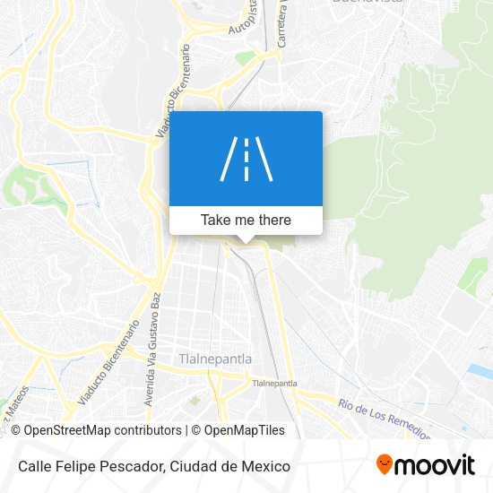 Calle Felipe Pescador map