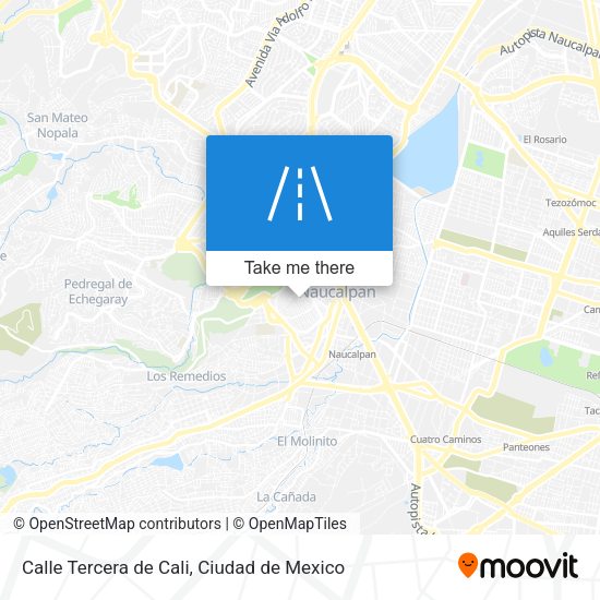 Calle Tercera de Cali map