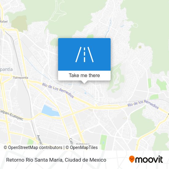 Retorno Río Santa María map