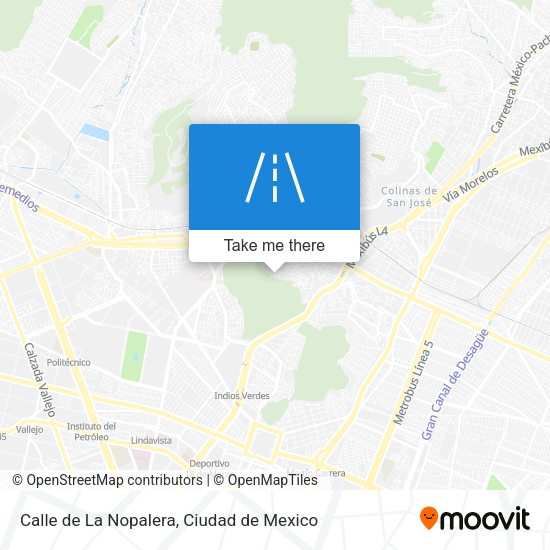 Calle de La Nopalera map