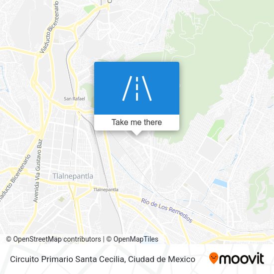 Circuito Primario Santa Cecilia map