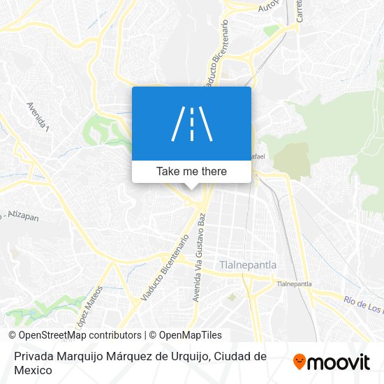 Mapa de Privada Marquijo Márquez de Urquijo