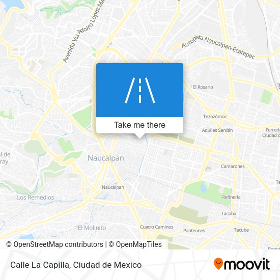 Calle La Capilla map
