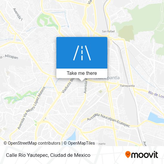Calle Río Yautepec map