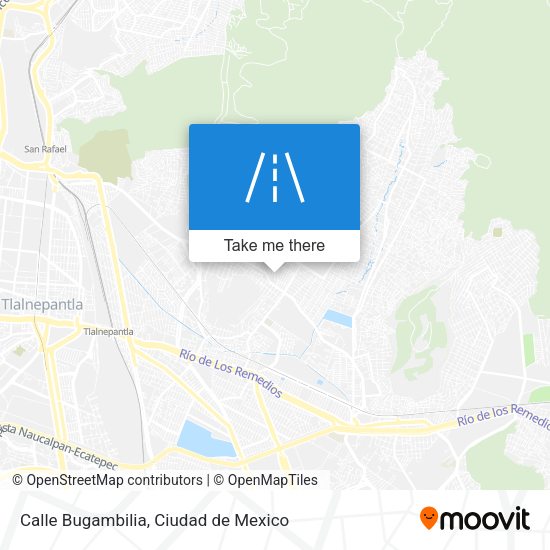 Calle Bugambilia map