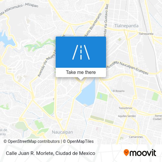 Calle Juan R. Morlete map