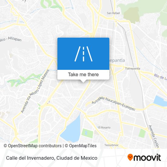 Calle del Invernadero map