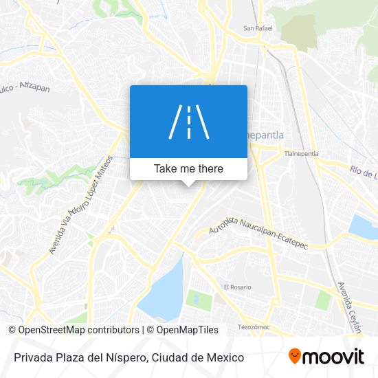 Privada Plaza del Níspero map