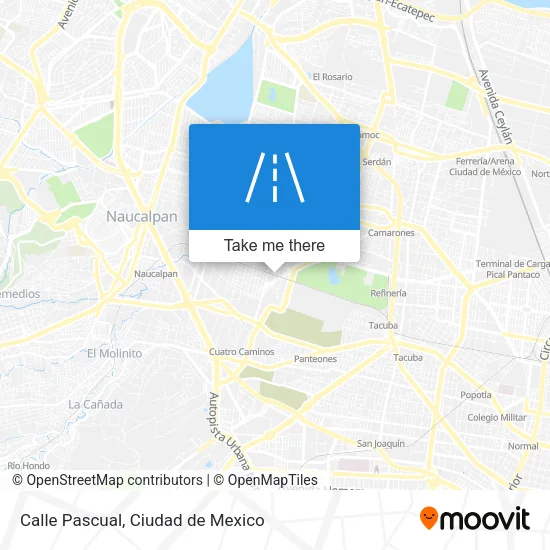 Calle Pascual map