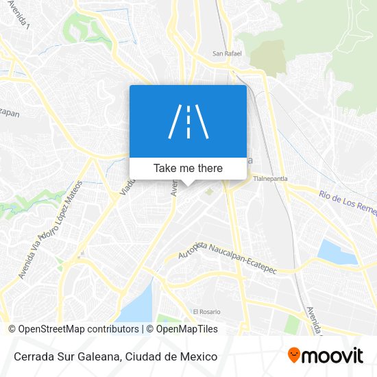 Cerrada Sur Galeana map
