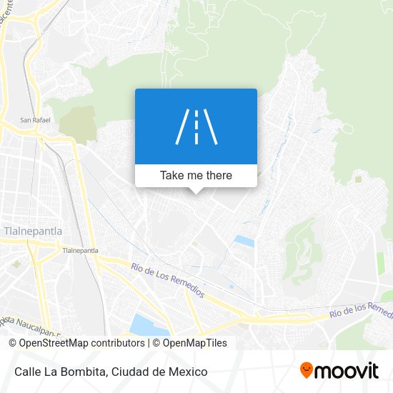 Calle La Bombita map