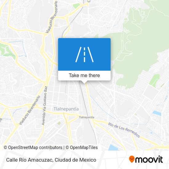 Calle Río Amacuzac map