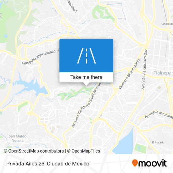 Privada Ailes 23 map