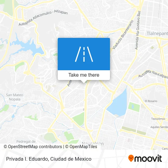 Mapa de Privada I. Eduardo