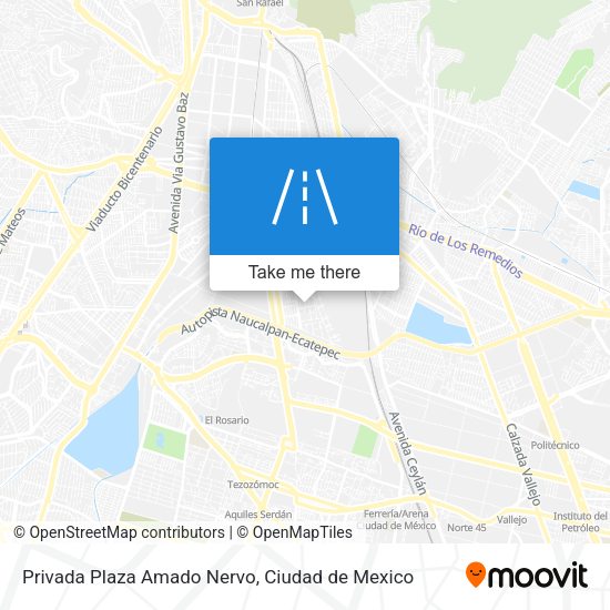 Privada Plaza Amado Nervo map