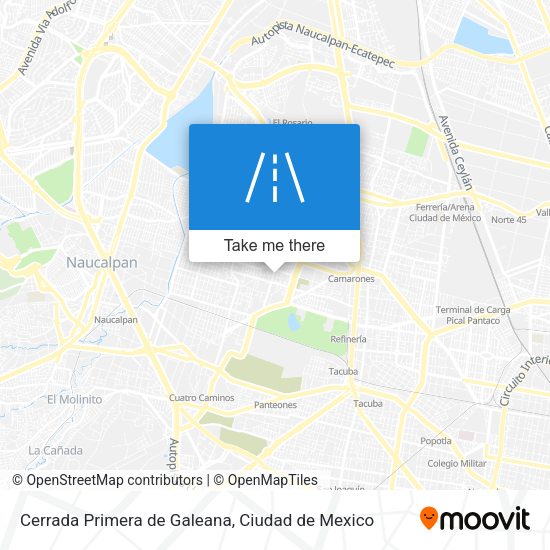 Cerrada Primera de Galeana map