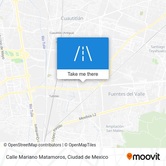 Mapa de Calle Mariano Matamoros