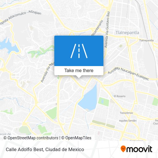 Calle Adolfo Best map