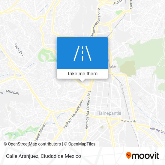 Mapa de Calle Aranjuez