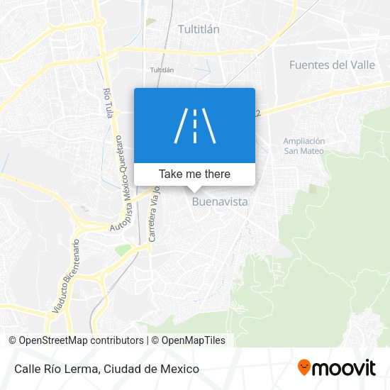 Mapa de Calle Río Lerma