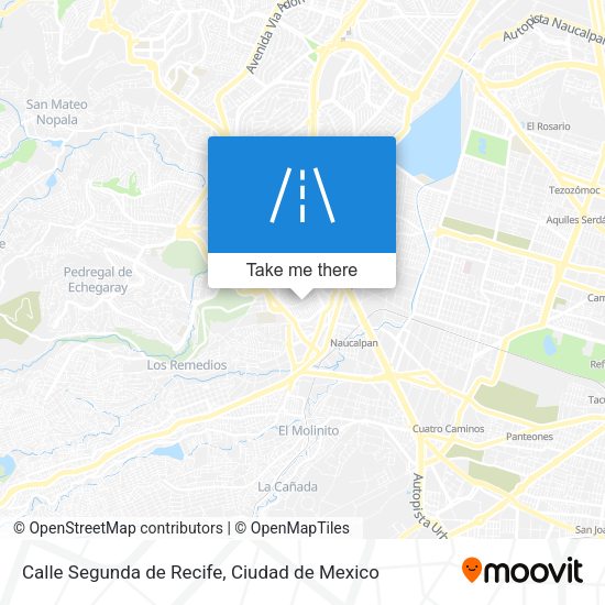 Calle Segunda de Recife map