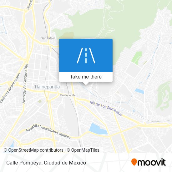 Mapa de Calle Pompeya