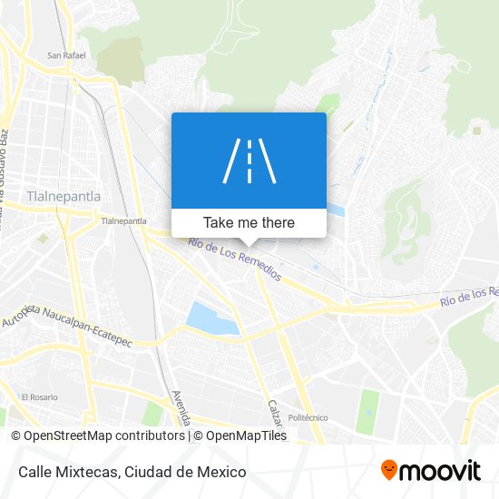 Calle Mixtecas map