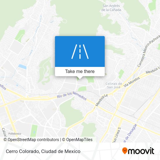 Cerro Colorado map