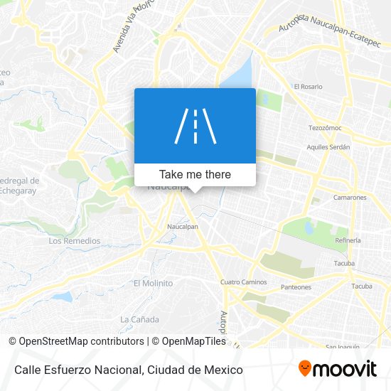 Calle Esfuerzo Nacional map