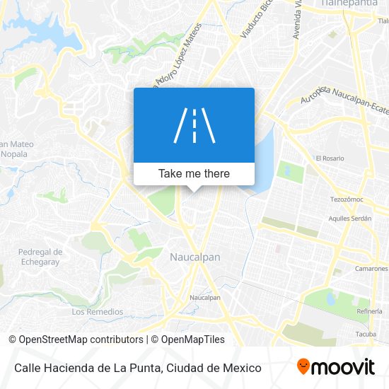 Calle Hacienda de La Punta map
