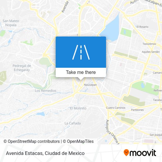 Avenida Estacas map