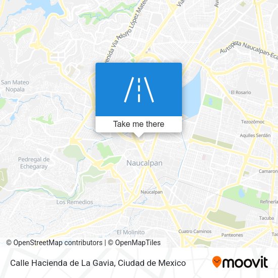 Calle Hacienda de La Gavia map