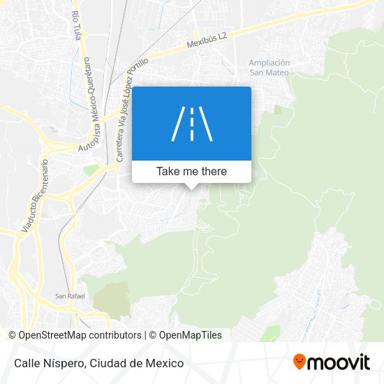 Calle Níspero map