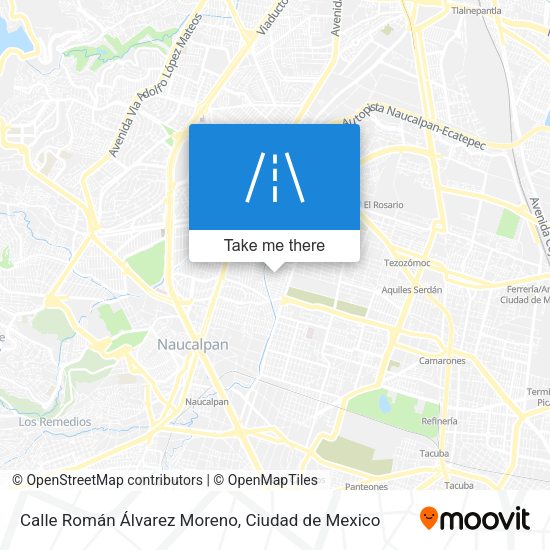 Calle Román Álvarez Moreno map