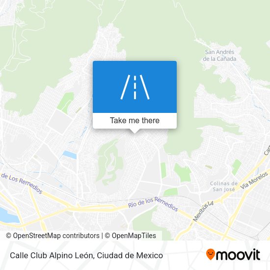 Calle Club Alpino León map