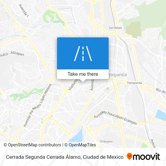 Cerrada Segunda Cerrada Álamo map