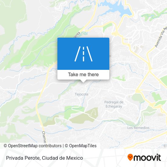 Mapa de Privada Perote