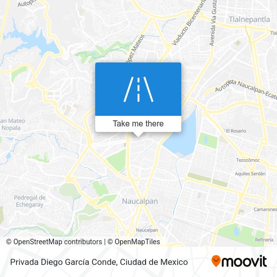 Privada Diego García Conde map