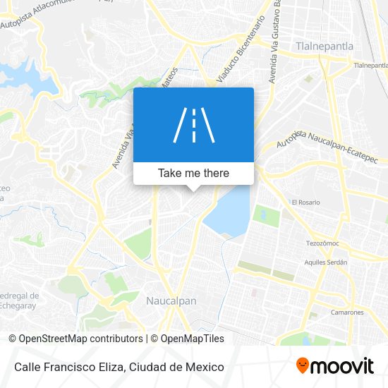 Calle Francisco Eliza map