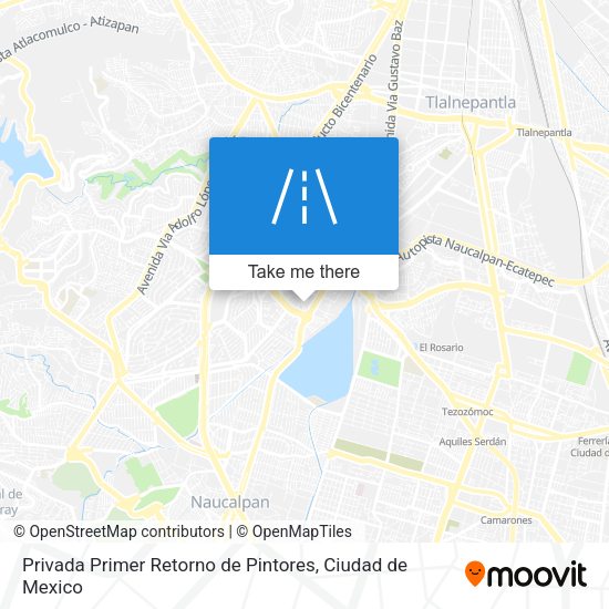 Mapa de Privada Primer Retorno de Pintores