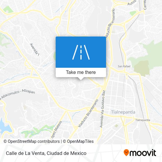 Calle de La Venta map