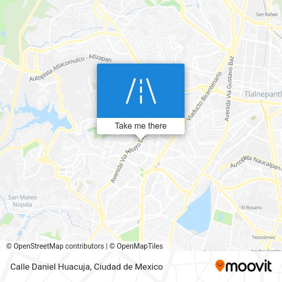 Calle Daniel Huacuja map