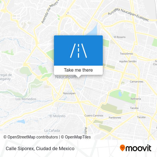 Calle Siporex map